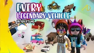 All *LEGENDARY VEHICLE* include Rocket Sled and Cloud Car!! - Roblox Adopt Me