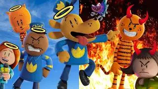 Dog Man Characters: Good To Evil