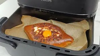 Хачапурі по-аджарски в АЕРОГРИЛІ