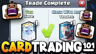 How to TRADE CARDS in Clash Royale! 