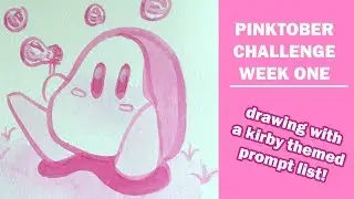 Pinktober Challenge Weekly Recap 1 | Inktober with Pink Ink!