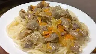 Pasta with vegetables and lean meat, the recipe is delicious