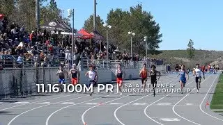 190223 Isaiah Turner - 11.16 100M at Trabuco Hills Mustang Roundup