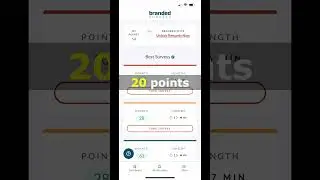 How much I made on Branded Surveys? #surveyapp #makingmoney #investing