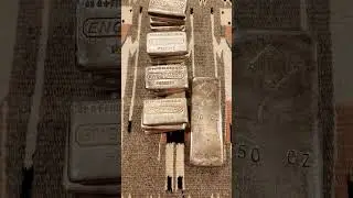 $10,000 Worth of Gold Vs. Silver! #bullion #silver
