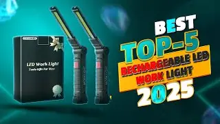 Top 5 Rechargeable LED Work Light 2025 - LED Work light Review 2025 - Super Bright Picks!