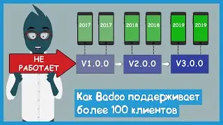Badoo API для 4.5 платформ и более 100 клиентских приложений