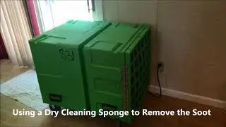 Cleaning Soot Due To Smoke Damage