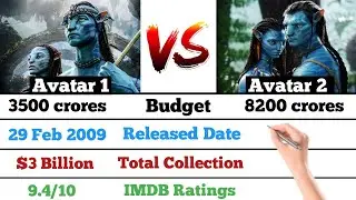 Avatar 2 vs Avatar 1 movie comparison |Avatar 2 movie Box office collections