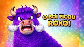 🌈 Boi da Cara Preta! | Aprender as Cores | Música Infantil - Desenho Infantil