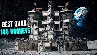 LUNA - COSMIC QUAD with 5 WALLS, WIDE GAPS, 6 BUNKERS