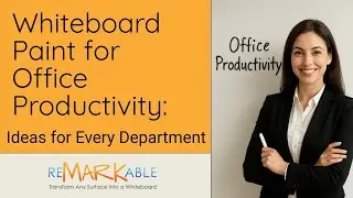 Whiteboard Paint for Office Productivity: Ideas for Every Department