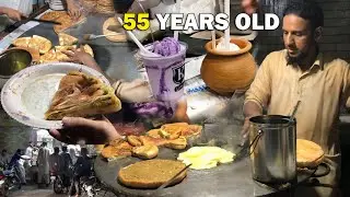 EXPLORING HIDDEN FOOD GEMS | 55 YEARS OLD ANDAY WALA BURGER , MANGO 🥭MATKI SHAKE , BLUEBERRY SHAKE