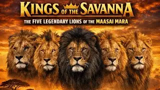 👑 Kings of the Savanna: The Five Legendary Lions of the Maasai Mara