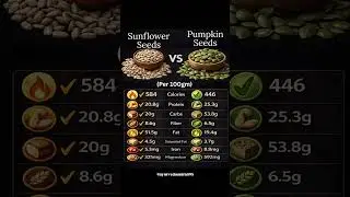 &ldquo;Which one do you eat more &mdash; Sunflower or Pumpkin? 🌻🎃👇&rdquo;#shorts