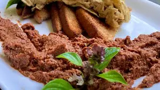 Tapenade recipe, olive spread recipe, tapenade appetizer recipe with sardines, sun dried tomatoes