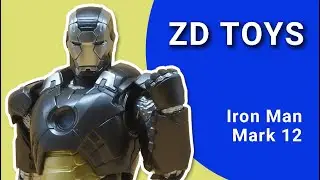 Обзор фигурки ZD Toys Iron Man 3 House Party Protocol Mark 12 Armor