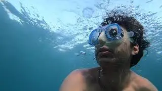Gencelli K&ouml;rfezi'nde bir sabah y&uuml;zmesi (An early morning swimming in the harbor of Gencelli)