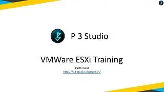 VMWare ESXi Training - [5] Creating a virtual machine