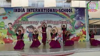 Group Dance Girls Chest Number 5 | India International School Mangaf Kuwait