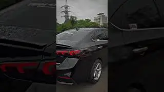 Z Black Verna Car Driving Status #shorts