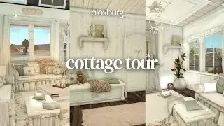 ʚɞ french floral cottage tour 🎀 | roblox bloxburg ౨ৎ˚