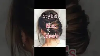 Stylish Bun Ideas/bun idea's for reception look #viral #trending #bunhairstyle #shorts #hairstyle