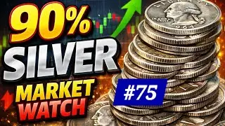 🚀🚀90% SILVER JUNK SILVER PRICES WILL KEEP GOING UP STACK NOW.🚀🚀