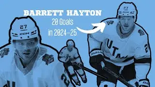 Barrett Hayton Highlights | 20-Goal Season for Utah Hockey Club (2024-25)