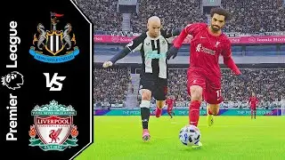 Newcastle United v Liverpool Premier League 2021/22 PES 2021