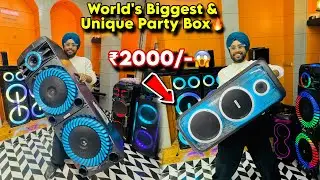 World&rsquo;s Unique Party Box in Flowbeats🔥| Speaker ₹2000/- | Heera 6 Pro, 4 Pro | 6 Months Warranty 