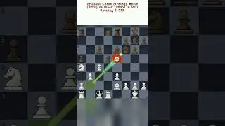 Brilliant Chess Strategy White 3252 vs Black 2885 in Reti Opening 1 Nf3!