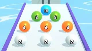 Ball Run 2048 - Best FREE Offline Mobile Games 2023 (Android & iOS) #196
