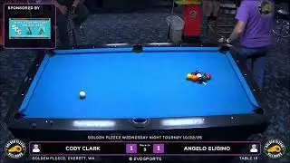 CODY CLARK  vs ANGELO ELIGINO  - GOLDEN FLEECE - TABLE 15 | EvoSports
