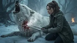 She Found the White Wolf Where Silver Had Left Him.