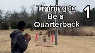 Training to be a￼ quarterback (day 1)