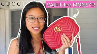 Gucci Marmont Camera Bag Small Review + Size, Mod Shots & WHAT FITS