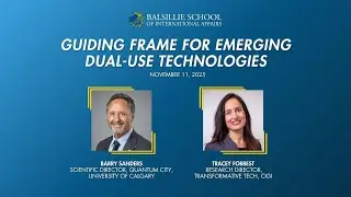 Guiding Frame for Emerging Dual Use Technologies