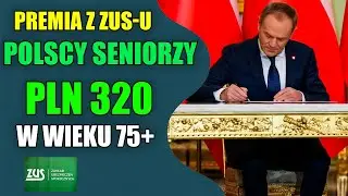 Większość polskich seniorów 75+ nie odebrała 320 zł premii z ZUS