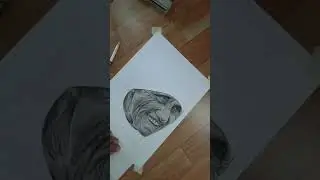 Mother Teresa Drawing Easy//How To Draw Mother Teresa Sketch Step by step #shorts #youtube #art