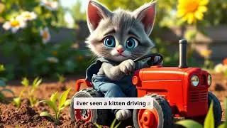 Kittens Farm Adventure #cartoon #kitten