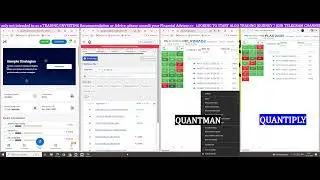 #ALGOTRADING with #QUANTMAN & #QUANTIPLY #livestreaming (TRADE FLIX) -12.12.2025 - EPISODE - 508