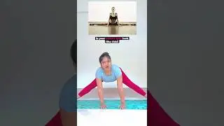 unlock your MIDDLE SPLIT😱😍#middlesplits #tutorial #yoga #fitness #shorts #shortsviral #explore