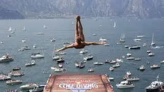 Red Bull cliff diving: USA's David Colturi leaps to first series win