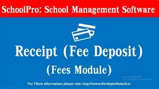Receipt (Fee Deposit) - Fees Module | Best School Management Software - Schoolpro