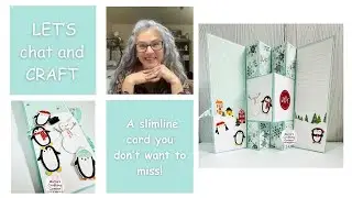 I am back! A slim line card you don't want to miss.