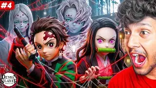 DEMON SLAYERS Vs SPIDER DEMONS FAMILY🔥 Demon Slayer #4