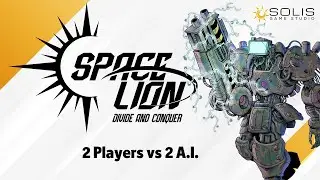 Space Lion Playthrough: 2 Players vs. 2 A.I.s