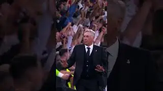 The Calmest Person on the Planet. Carlo Ancelotti. CALMA #football #uefachampionsleague #realmadrid