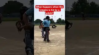 Umpire's Worst Nightmare: Hit by Pitch - Must-See Footage! (Fear)